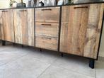 Dressoir met 3 deuren en 3 lades, Huis en Inrichting, Kasten | Dressoirs, Ophalen, 150 tot 200 cm, Zo goed als nieuw, Metaal