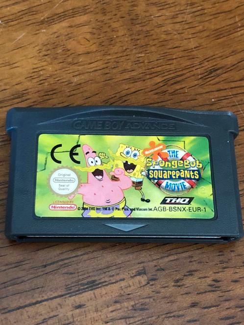 Spongebob Squarepants ‘The Movie’ (Nintendo GBA), Games en Spelcomputers, Games | Nintendo Game Boy, Zo goed als nieuw, Ophalen of Verzenden
