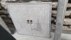 Riool Putdeksel gegoten aluminium 60x60, Tuin en Terras, Tegels en Klinkers, Ophalen, Gebruikt