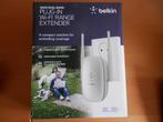 Belkin N600 Dual-Band Wi-Fi-repeater in nieuwstaat., Computers en Software, WiFi-versterkers, Ophalen of Verzenden, Zo goed als nieuw