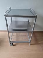 Ikea Udden RVS trolley / karretje keuken, Huis en Inrichting, 50 tot 100 cm, Minder dan 100 cm, Grijs, 50 tot 75 cm