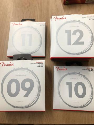 Fender snaren elektrische gitaar, Muziek en Instrumenten, Instrumenten | Toebehoren, Ophalen of Verzenden, Elektrische gitaar