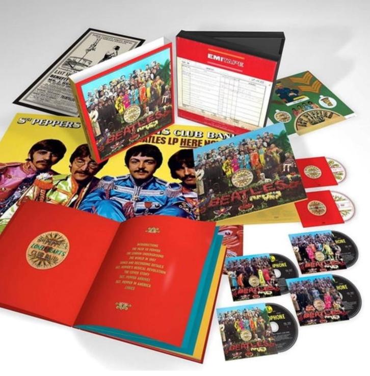 The BEATLES, deluxe BOX sets, Sergeant Pepper + Revolver, Cd's en Dvd's, Cd's | Pop, Zo goed als nieuw, Boxset, Ophalen
