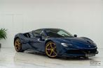 Ferrari 4.0 V8 F1! PHEV! 10x Carbon / Mega Spec / PPF!, Auto's, Xenon verlichting, Gebruikt, Cabriolet, Blauw