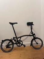 Brompton C-Line 6 Speed Black Edition gelakt, Fietsen en Brommers, Ophalen, Gebruikt, Brompton, Versnellingen