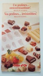 Côte d'Or vormpjes chocolade pralines uit 1990, Utilisé, Enlèvement ou Envoi