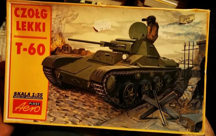 AEROPLAST char Lekki T-60 à l'échelle 1/35 1996, Hobby & Loisirs créatifs, Modélisme | Voitures & Véhicules, Comme neuf, Tank