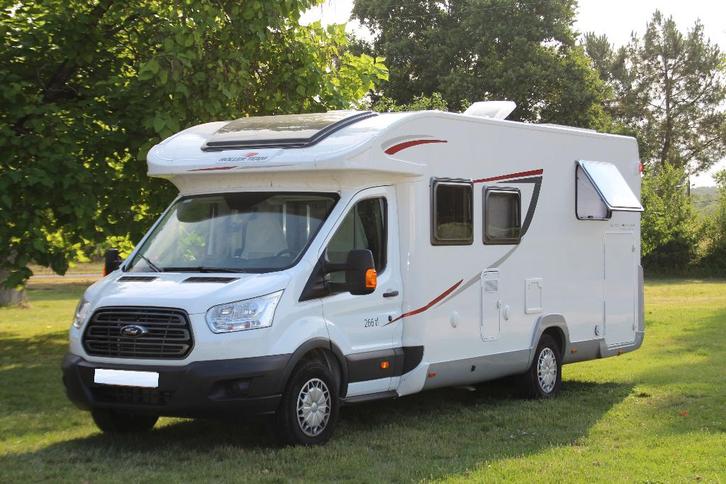 Camper Roller Team 26 TL - 2015 - 62 km, Caravans en Kamperen, Mobilhomes, Particulier, tot en met 5, Half-integraal, Ford, Ford