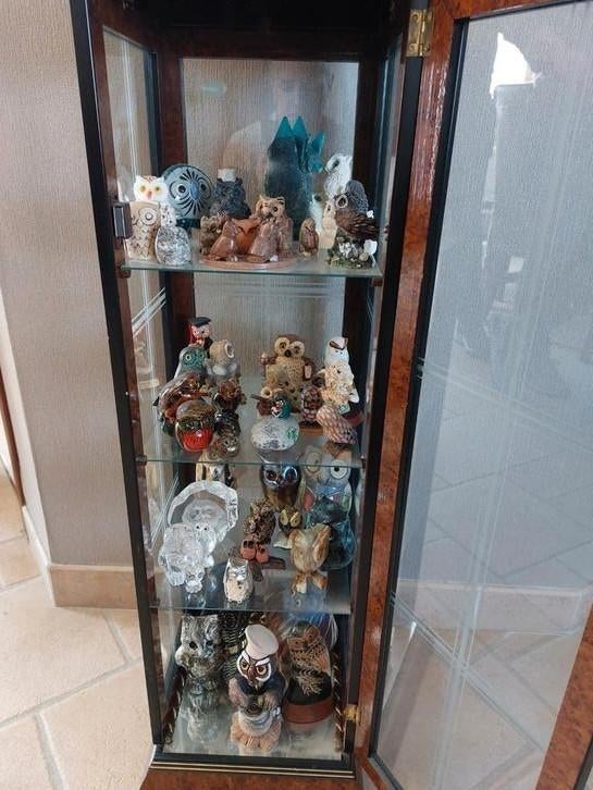 Collection unique de hiboux, Collections, Statues & Figurines, Comme neuf, Enlèvement