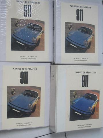 Uiterst zeldzame Porsche 911 reparatiehandleiding beschikbaar voor biedingen