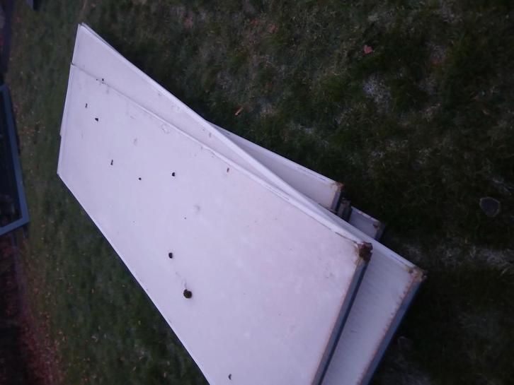 Polycarbonaat platen veranda, Doe-het-zelf en Bouw, Platen en Panelen, Zo goed als nieuw, Ophalen