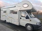 Fiat Ducato 2.8 - 7 slaapplaatsen, Caravans en Kamperen, Mobilhomes, Luifel, Alkoof, Fiat, Particulier
