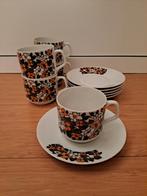 Set van 6 koffietasjes, Ophalen of Verzenden, Zo goed als nieuw