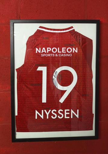 Match worn shirt - Benoît Nyssen / Zulte Waregem beschikbaar voor biedingen