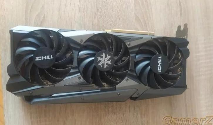 innod3d rtx 3070ti ichill x4 8 GB, Computers en Software, Videokaarten, Gebruikt, Nvidia, PCI-Express 4.0, GDDR6, HDMI, DisplayPort
