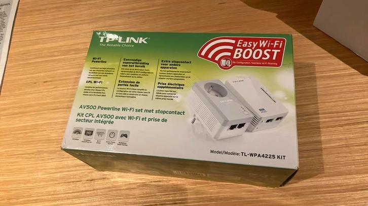 TP-Link TL-WPA4225 KIT, Informatique & Logiciels, Commutateurs réseau, Comme neuf, Enlèvement ou Envoi