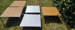 Tables basses bois/métal., Ophalen, Gebruikt, 50 tot 100 cm, Vierkant