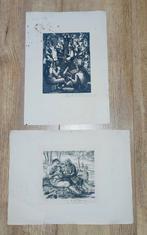 Twee printen van Gustaaf de Bruyne, Ophalen of Verzenden