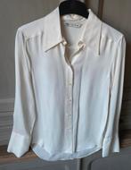 Witte blouse Zara Viscose maat S 36, Kleding | Dames, Blouses en Tunieken, Ophalen of Verzenden, Nieuw, Maat 36 (S)