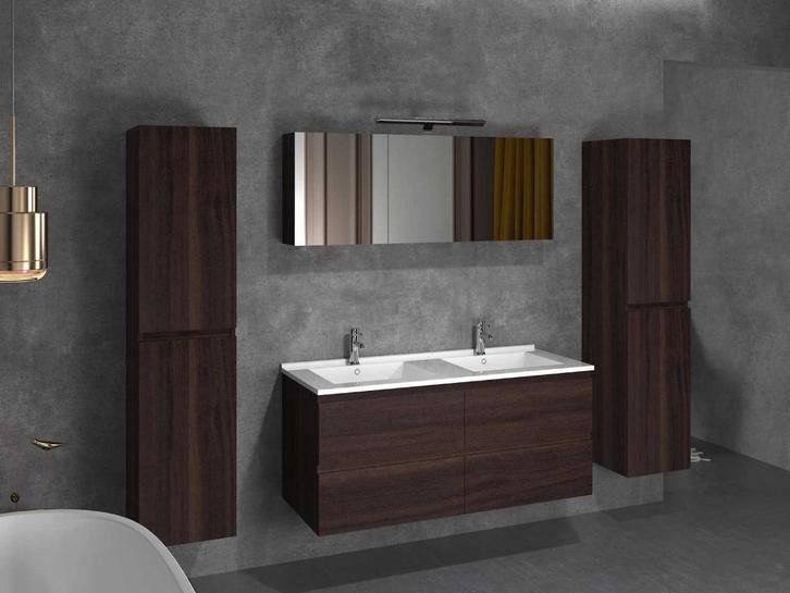 Nieuwe set badkamermeubilair 2 personen, Huis en Inrichting, Badkamer | Badkamermeubels, Nieuw, Spiegelkast, 100 tot 150 cm, Ophalen of Verzenden
