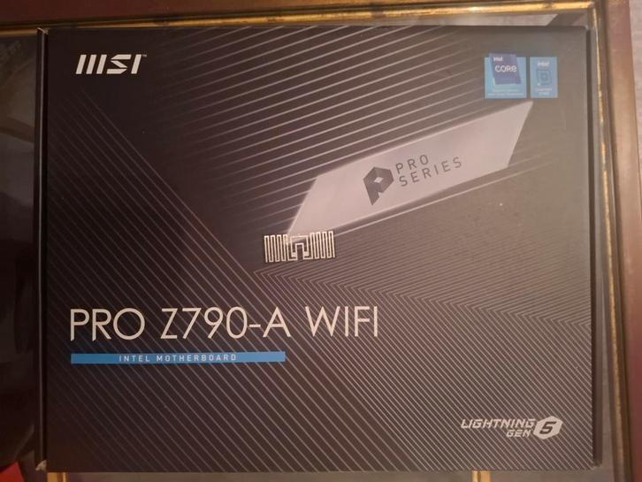 MSI PRO Z790-A WIFI, Computers en Software, Moederborden, Gebruikt, Intel, DDR5, Ophalen of Verzenden