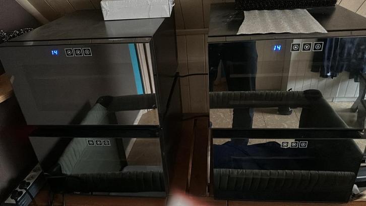 4 klimaatkastjes, Zakelijke goederen, Horeca | Keukenapparatuur, Koelen en Vriezen, Gebruikt, Ophalen of Verzenden