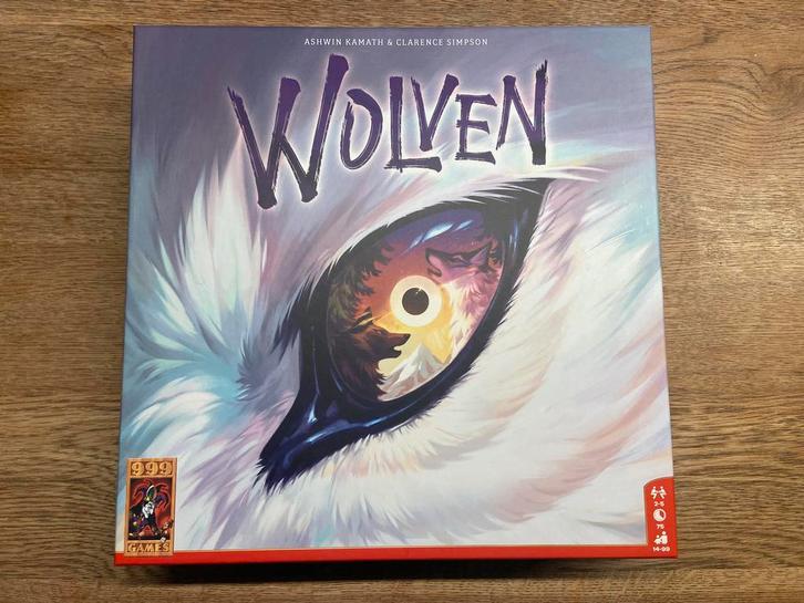 Wolven + indeling - 999 games, Hobby en Vrije tijd, Gezelschapsspellen | Bordspellen, Zo goed als nieuw, Ophalen