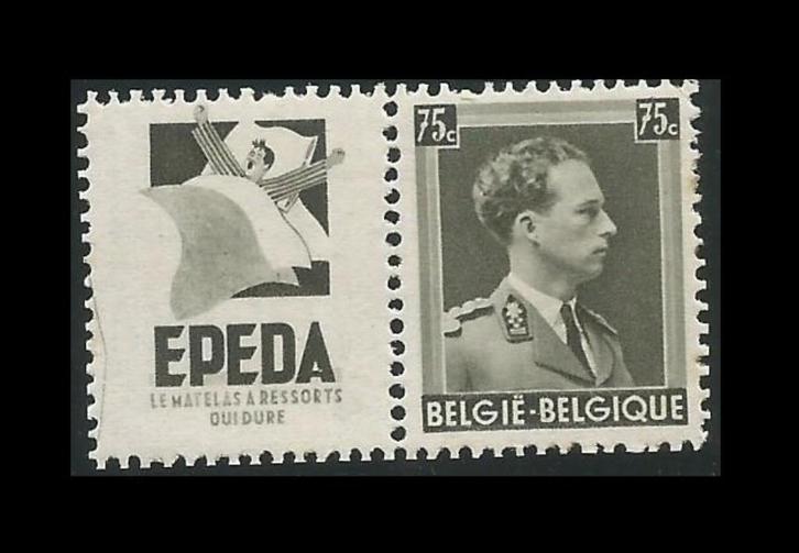 PU122 | Reclamezegels | PUBS | Epeda 1938/39, Postzegels en Munten, Postzegels | Europa | België, Frankeerzegel, Postfris, Verzenden