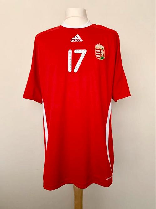 Hungary 2008-2009 home Tozser match worn Genk shirt, Sports & Fitness, Football, Utilisé, Maillot, Taille XL