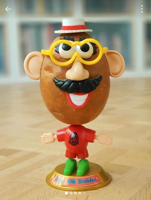 2002 Mr. Potato Head "50 Years of One Sweet Potato"'  Hasbro, Verzamelen, Poppetjes en Figuurtjes, Zo goed als nieuw, Ophalen of Verzenden