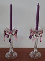 Twee prachtige vintage kandelaars beiden in perfecte staat, Ophalen of Verzenden