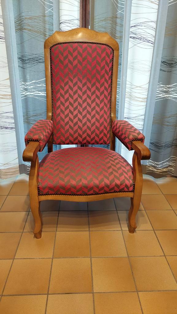 Fauteuil type bergère, Maison & Meubles, Fauteuils, Comme neuf, Enlèvement