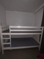 Lit superposé en bois blanc, Maison & Meubles, 90 cm, Enlèvement, Utilisé, 200 cm