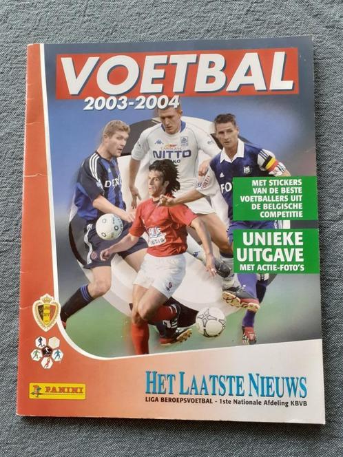 Panini 2003-2004 + 7 lege albums 2017 - 2022 + extra's, Verzamelen, Sportartikelen en Voetbal, Zo goed als nieuw, Spelerskaart