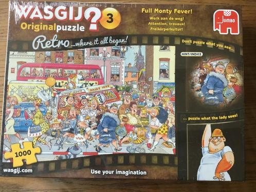 Puzzel Jumbo 1000 stukjes Wasgij original 3 (NIEUW), Hobby en Vrije tijd, Denksport en Puzzels, Nieuw, Legpuzzel, 500 t/m 1500 stukjes