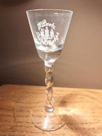 Gezuurd Borrelglas distillerie,  stokerij H. Bootz Nederland, Verzamelen, Ophalen of Verzenden