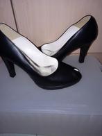 Chaussures femme à talon couloir noir pointure 38, Enlèvement ou Envoi, Noir, Escarpins