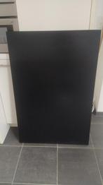 zwarte bureaublad ikea 120 x 80 cm, Huis en Inrichting, Bureaus, Ophalen, Gebruikt, Bureau