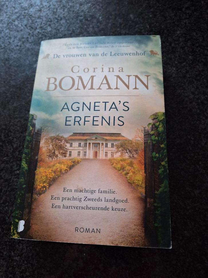 Corina BOMANN : AGNETA'S ERFENIS, Boeken, Romans, Zo goed als nieuw, Ophalen of Verzenden