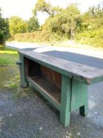 Magnifique ancien établi, Bricolage & Construction, Établis, Enlèvement, Utilisé, Étau