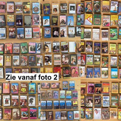 Foute muziek jaren 80 bandjes disco cassettebandjes dancing, Cd's en Dvd's, Cassettebandjes, Gebruikt, Origineel, 26 bandjes of meer