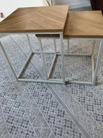 Tables gigognes neuves, Neuf, Moins de 50 cm, Enlèvement ou Envoi, Carré