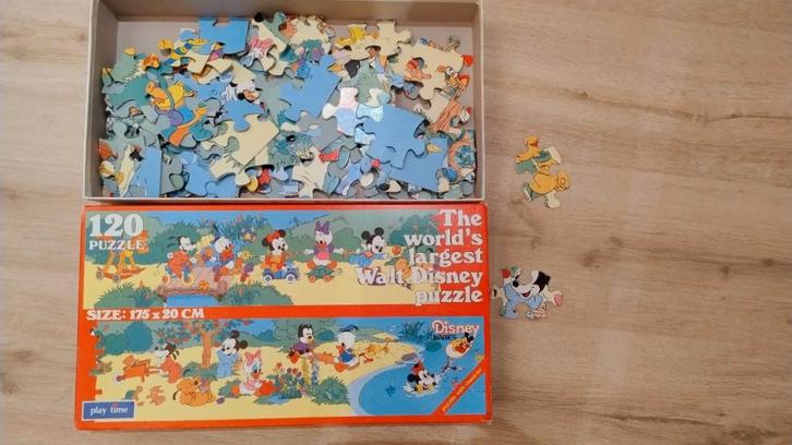 Kinderpuzzel Walt Disney, Enfants & Bébés, Jouets | Puzzles pour enfants, Utilisé, 6 ans ou plus, Plus de 50 pièces, Enlèvement ou Envoi