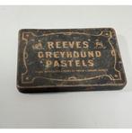 1930s Vintage Reeves Greyhound Pastels Tin Box Endland, Antiek en Kunst, Ophalen of Verzenden