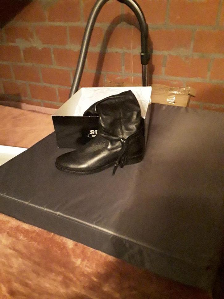Lederen laarzen,maat 37, Vêtements | Femmes, Chaussures, Comme neuf, Enlèvement