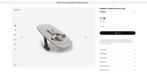 Bugaboo Giraffe newborn set Polar White, Ophalen of Verzenden, Zo goed als nieuw