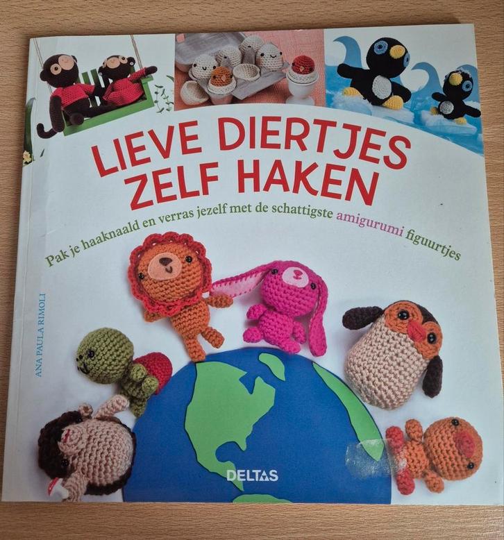 Anna Paula Rimoli - Lieve diertjes zelf haken, Boeken, Hobby en Vrije tijd, Zo goed als nieuw, Ophalen of Verzenden