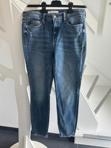 mooie blauwe skinny jeans Calvin Klein maat 30 lengte 30 beschikbaar voor biedingen