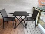 Tuinset - tafeltje + 2 stoelen, Enlèvement, Salons de jardin