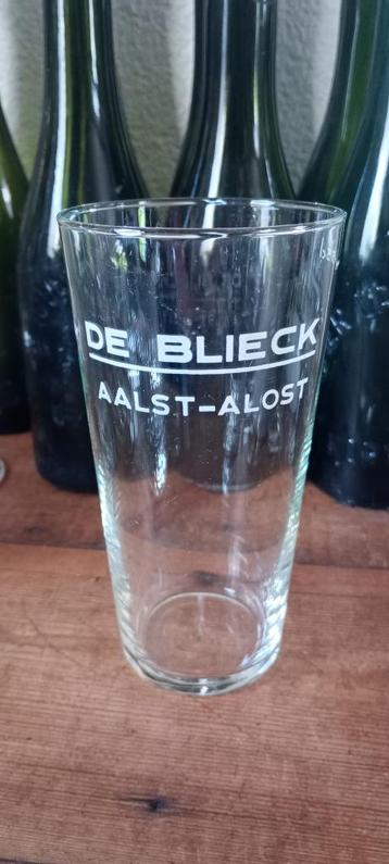 Brouwerij bier antiek glas De Blieck beschikbaar voor biedingen